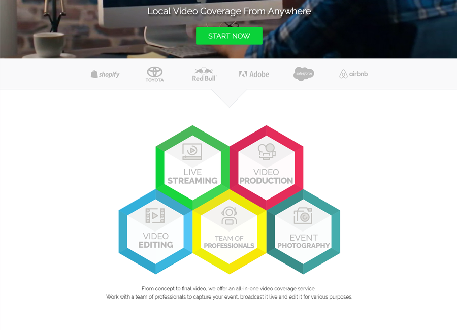 Valoso Landing Page